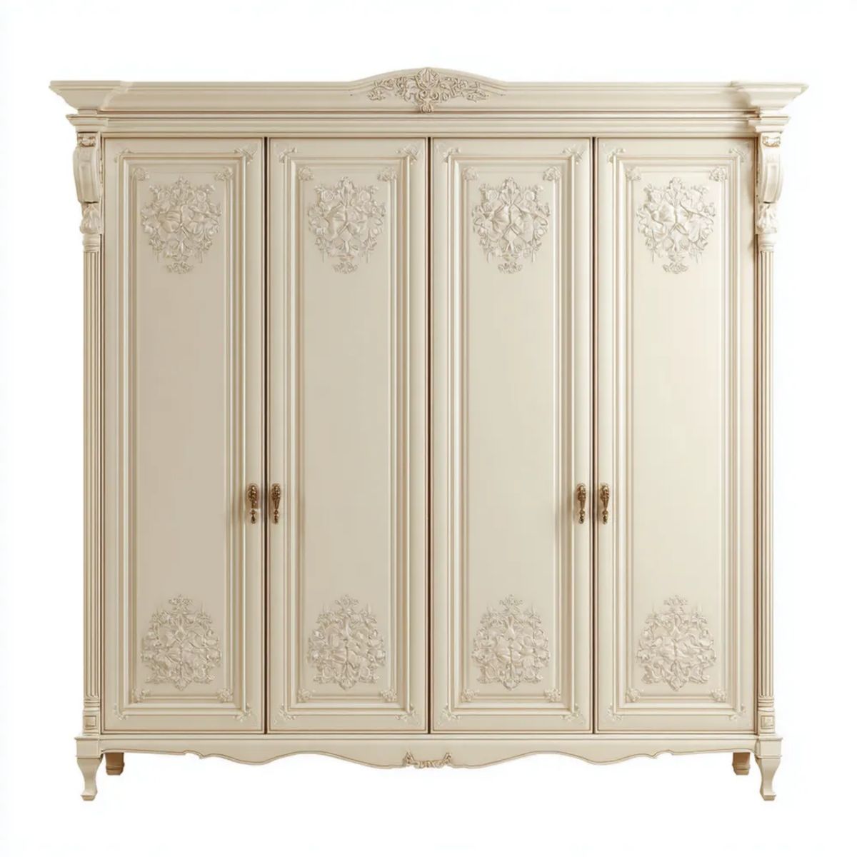 Szafa, Drzwi do szafki 4 w panelach MDF 200 x 60 x 220 cm