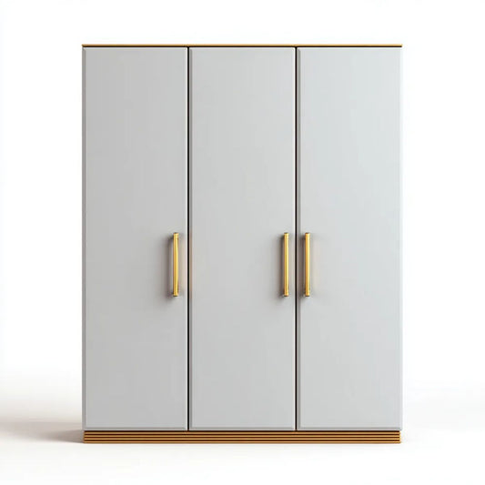 Szafa, Szafka na drzwi 3 w MDF Brighlight Brighroy i Brighgold Brightease Panele, 120 x 50 x 180 cm